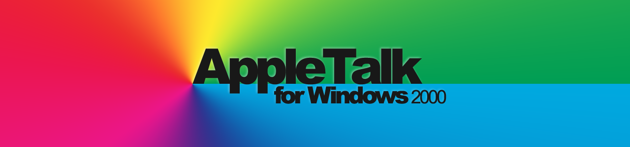 Windows 2000 and AppleTalk